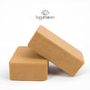 BLOCCHI YOGA in sughero naturale set da 2 - YogaMatore